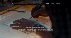 Desktop Screenshot of gettingarchitecturedone.com